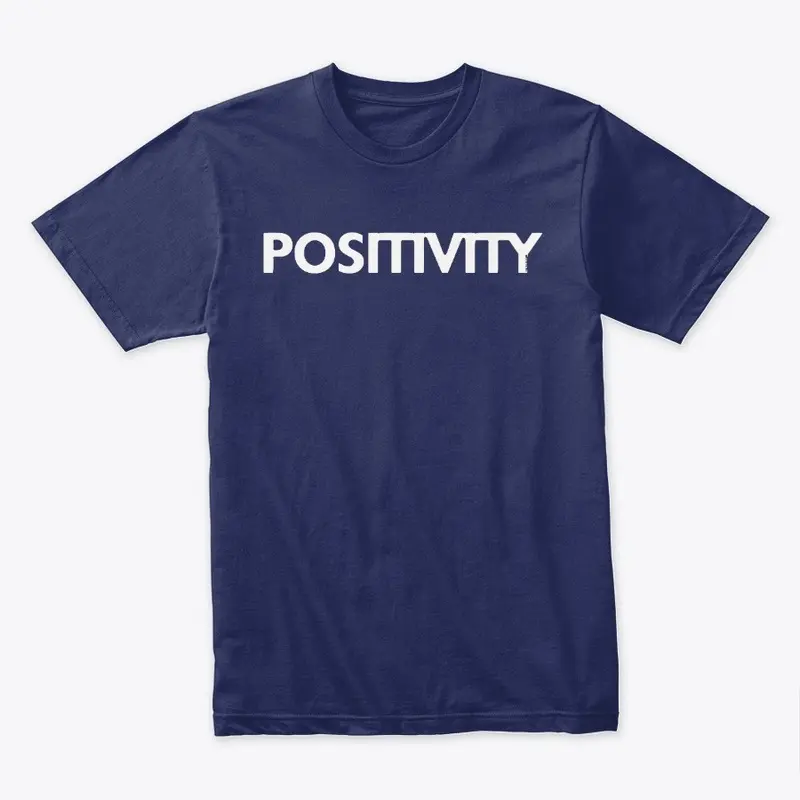 POSITIVITY T (Blue w/ white font)